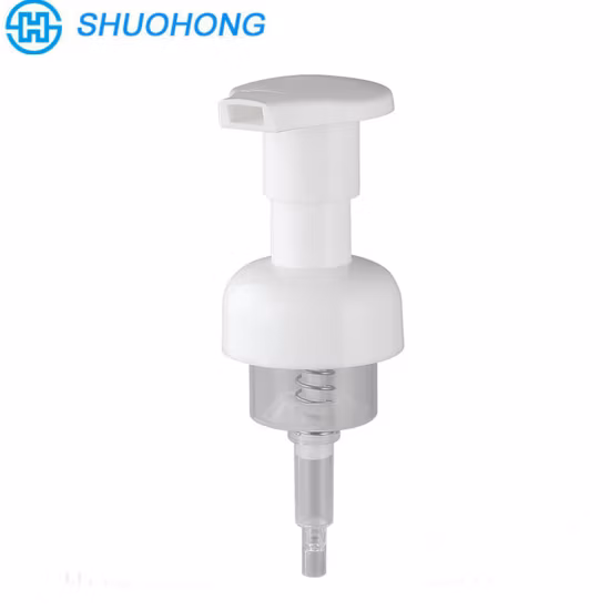 30mm 40mm 42mm Golden Foaming Soap Empty Plastic Foam Dispenser Pump