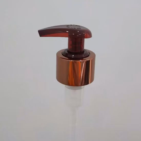 24/410, 28/410 Customized Alum Plastic Right-Left Lock Plastic Lotion Pump